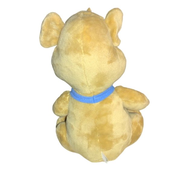 Hanna Barbera Boo Boo Bear Plush Stuffed Toy Yogi Light Brown Blue Bow Tie 8" - Picture 5 of 10